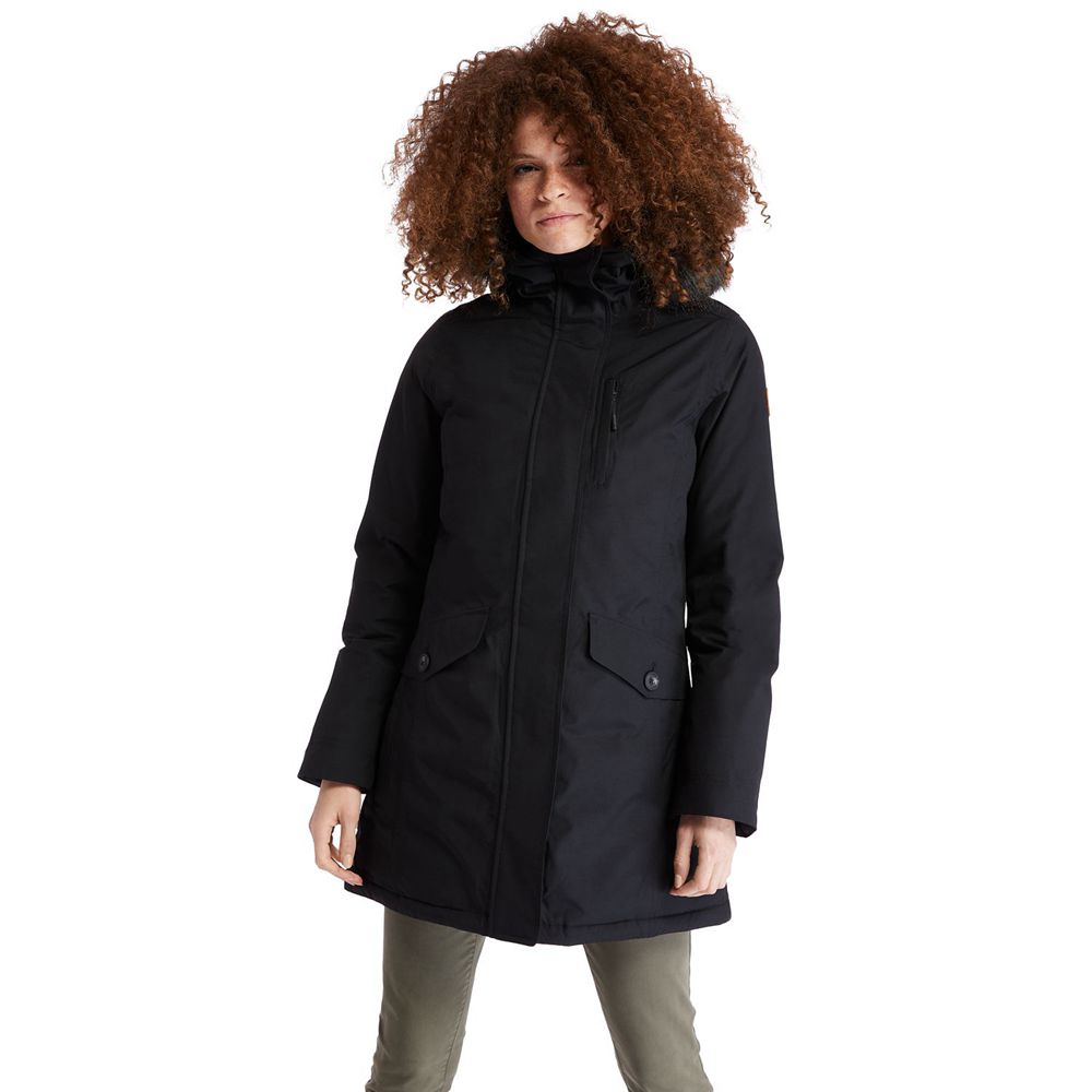 Parka Feminino - Timberland Impermeavel Parka - JAMEF8364 - Pretas